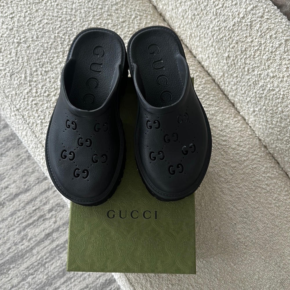 Gucci Platform Mules